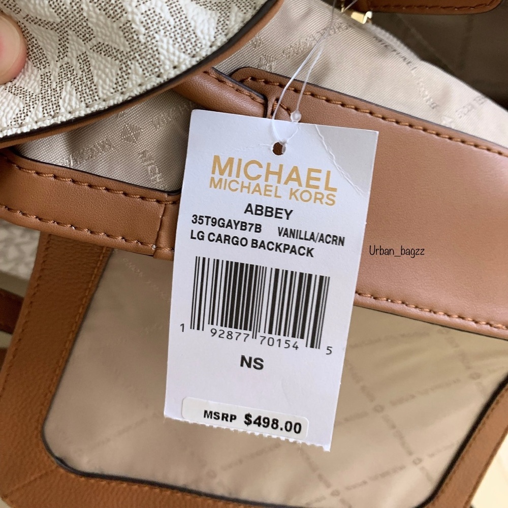 Michael Kors Abbey Large Cargo Backpack - Picture 8 of 8